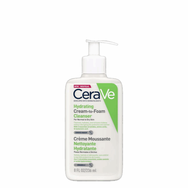 CeraVe Hydrating Cream to Foam Cleanser