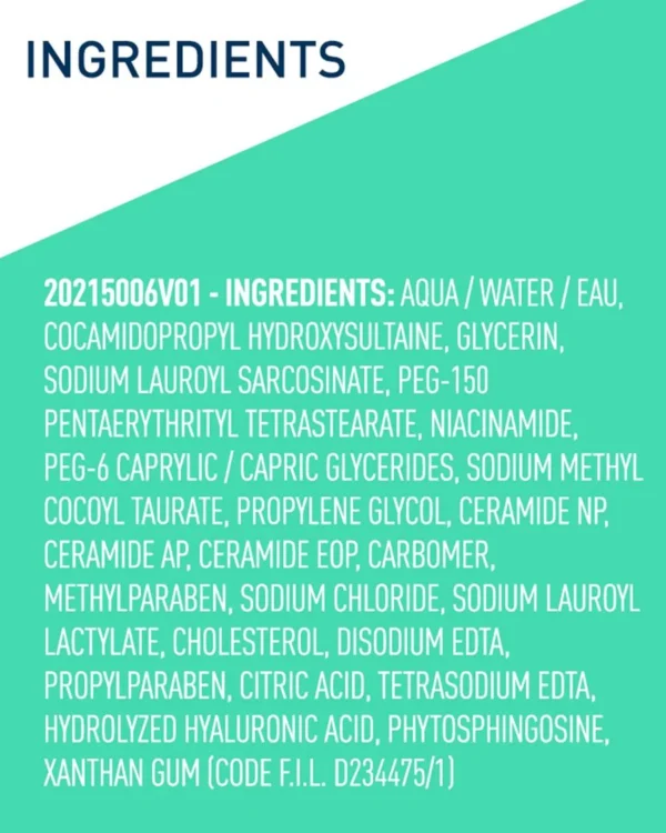 CeraVe Foaming Cleanser with Niacinamide